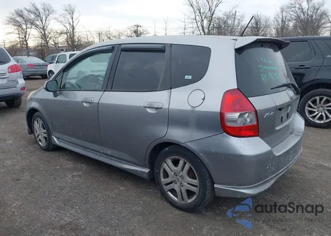 2008 Honda Fit Sport from USA, damaged, VIN JHMGD38678S066895